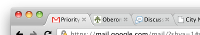 Chrome tabs