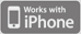 Works with iPhone