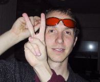 Rob wishing Chad Victory in the Pacific